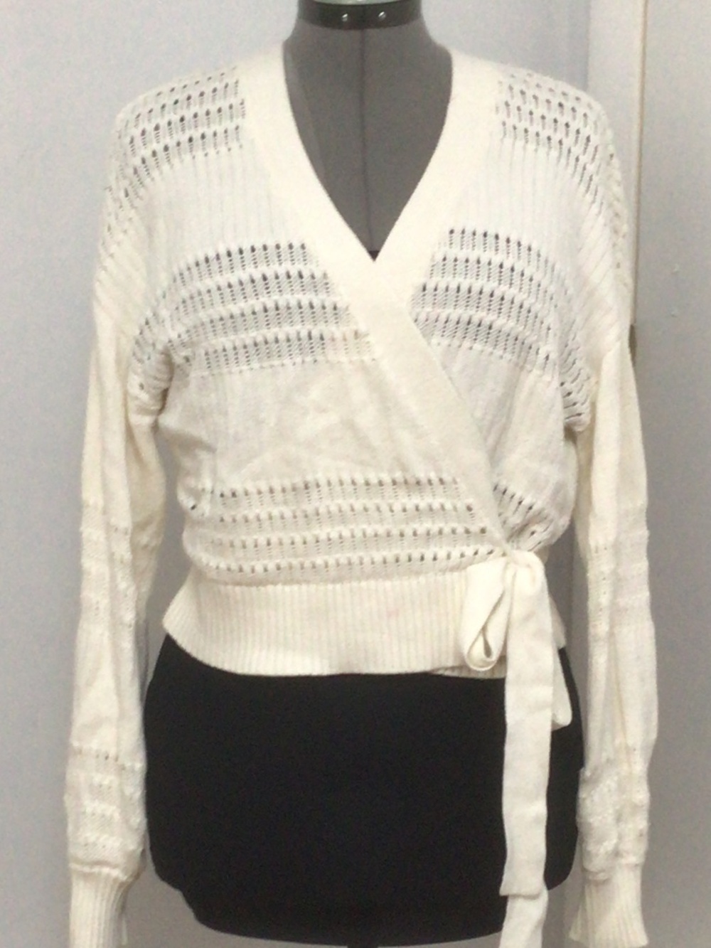 Alp N Rock ANR+ Wrap Side Tie Knit Cardigan